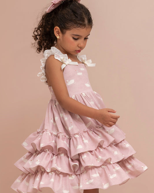 VESTIDO BIANCA NIDO ROSA