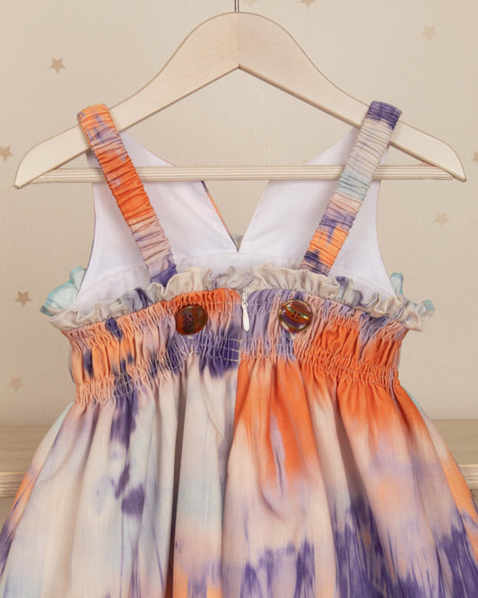 VESTIDO GAIA PECHO ELASTICO Y TIRANTES