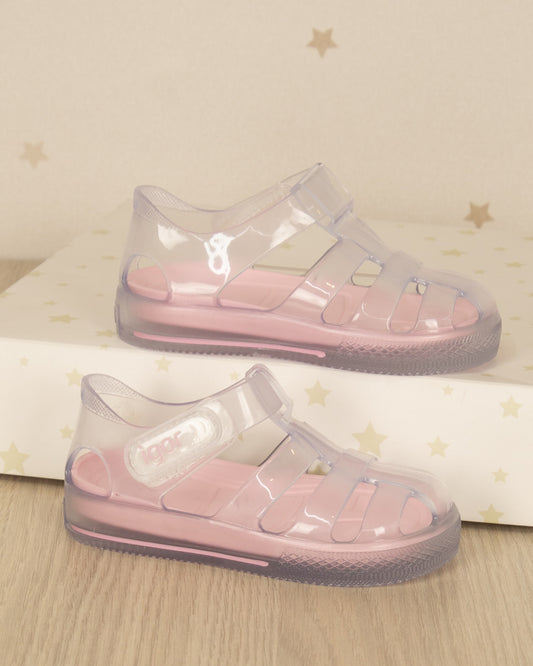 SANDALIA IGOR SUELA CRISTAL VELCRO