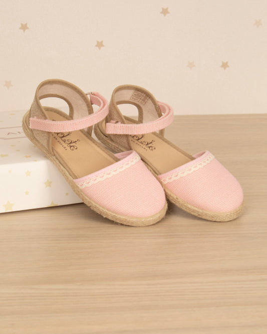 VALENCIANA LINO VELCRO APLIQUE PUNTILLA