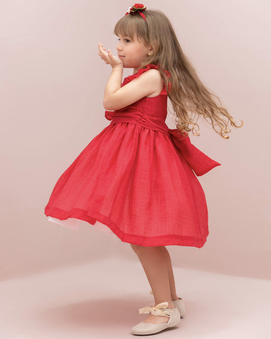 VESTIDO ESCOTE ESPALDA RUBI