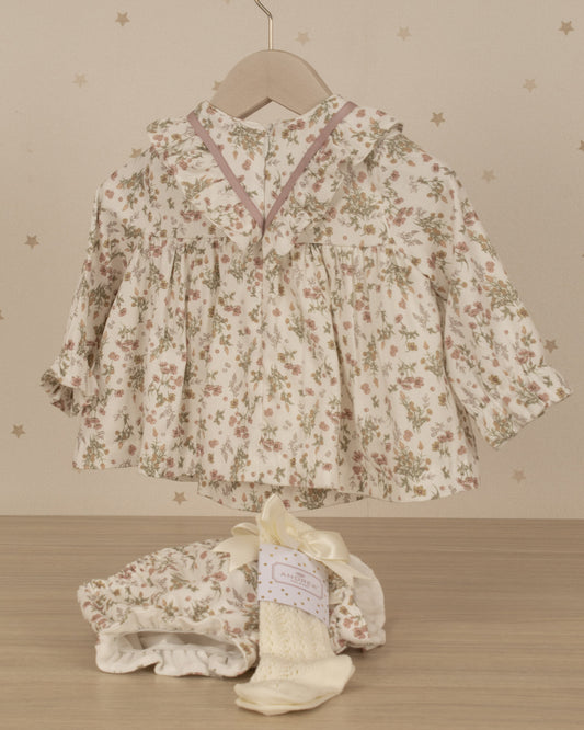 VESTIDO JESUCITO ESTAMPADO CON RANITA