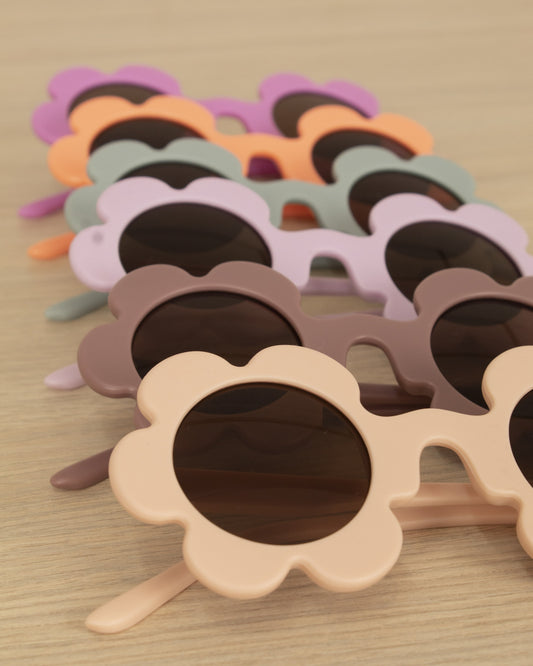 GAFAS LENTE OSCURO BORDE FLOR