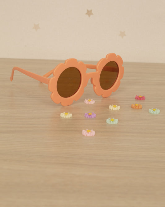 GAFAS LENTE REDONDO BORDE FLOR