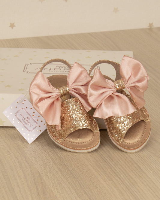 MENORQUINA ANDREA CON LAZO GLITTER
