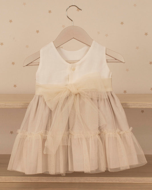VESTIDO TALLE ALTO FALDA TUL