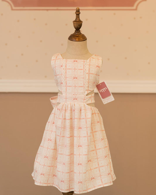 VESTIDO COQUETTE ESCOTE LAZO UN ENCANTO