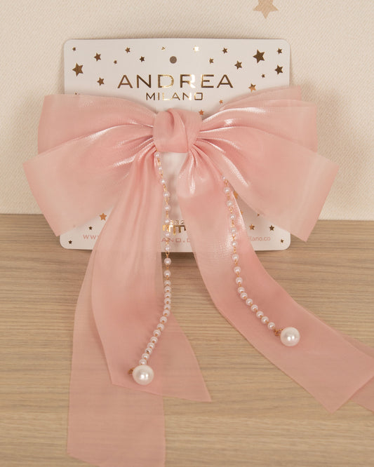 GANCHO CORBATIN ADORNO DE PERLAS