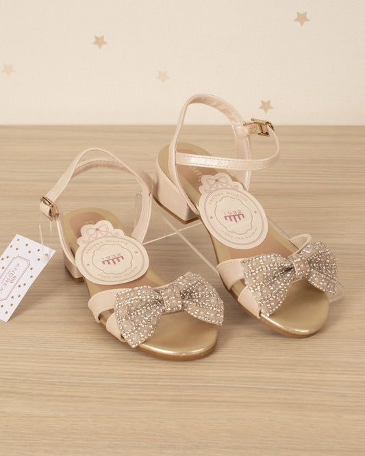 SANDALIA FANCY CON LAZO BRILLANTES