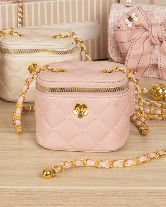 BOLSO MINI CON COSTURAS