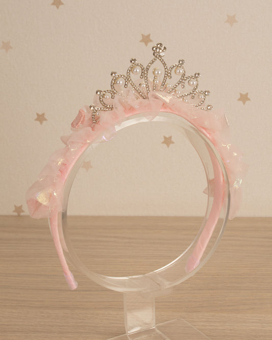DIADEMA CORONA TUL