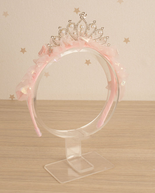 DIADEMA CORONA TUL