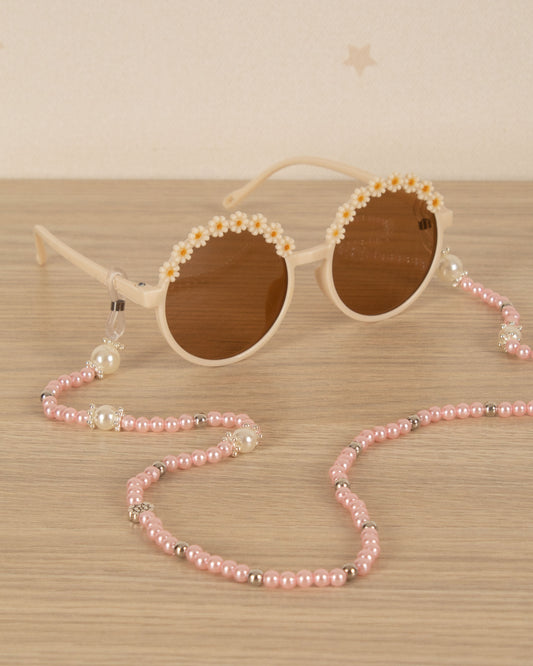 GAFAS LENTE REDONDO BORDES FLORES