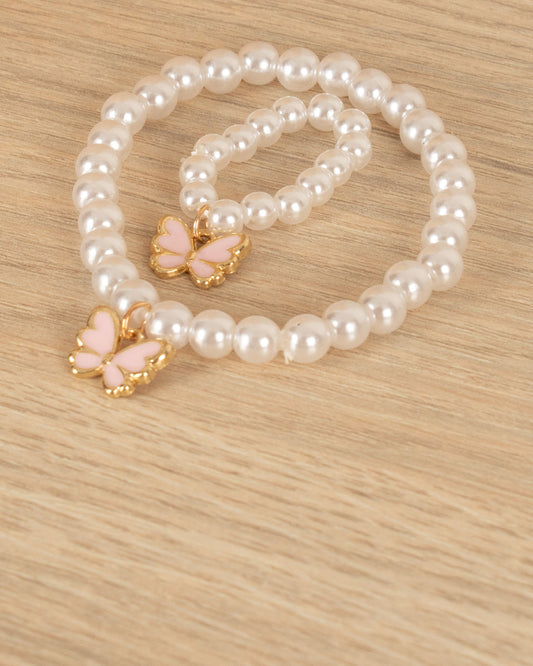 SET DE COLLAR PULSERA PERLAS