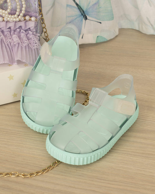 SANDALIA NICO VELCRO CRISTAL MARCA IGOR