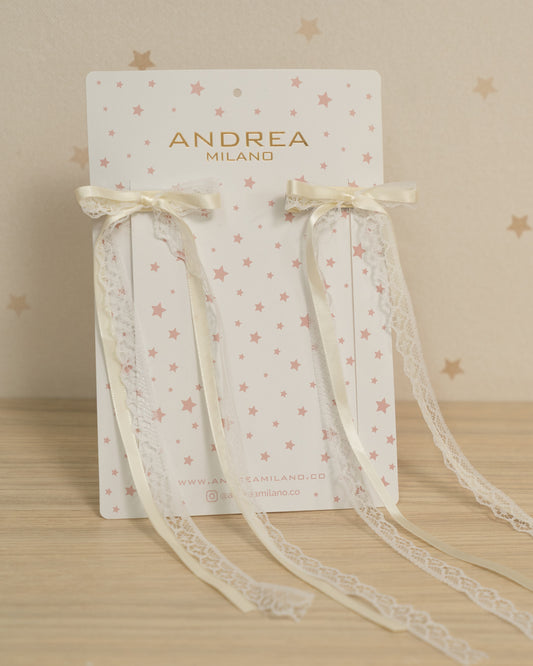 GANCHO PINZA DULCE ENCAJE X2