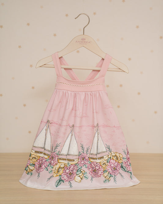 VESTIDO TALEGO TIRANTES BARQUITOS