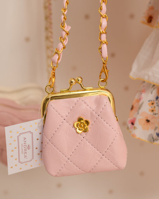 BOLSO MINI CON CIERRE DE BESO