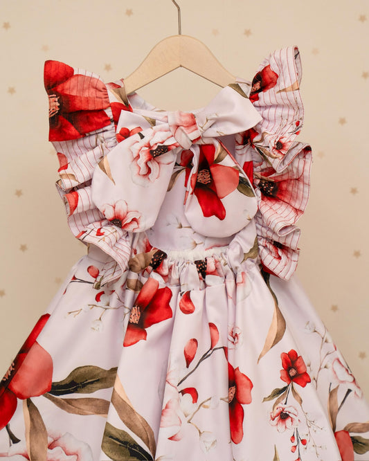 VESTIDO CLARA FLORES ENCANTO