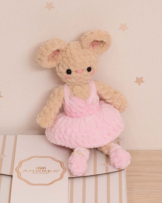 BAILARINA CROCHET RATONA FALDITA