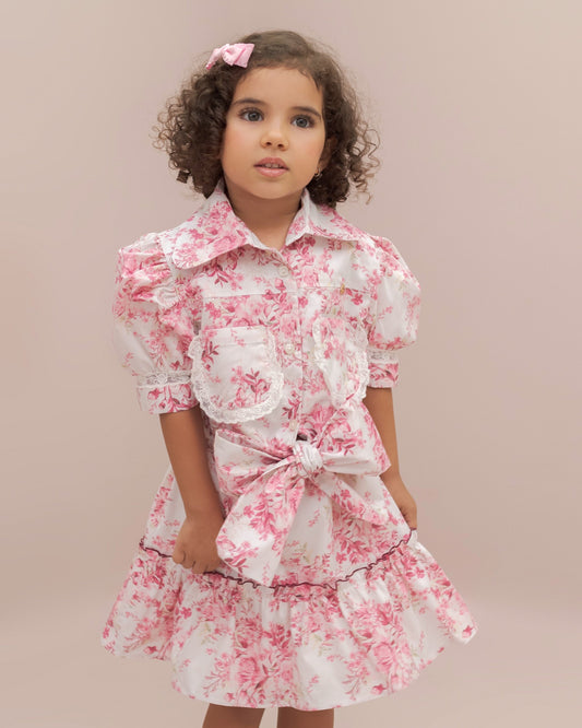 CONJUNTO ARIEL ESTAMPADO FLORES