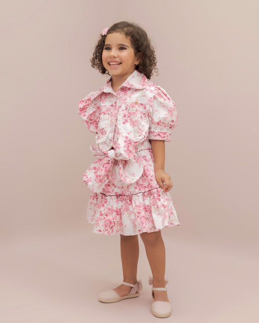 CONJUNTO ARIEL ESTAMPADO FLORES