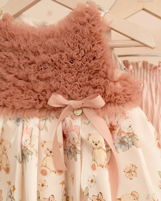 VESTIDO BLANCA CON RANITA VELITAS