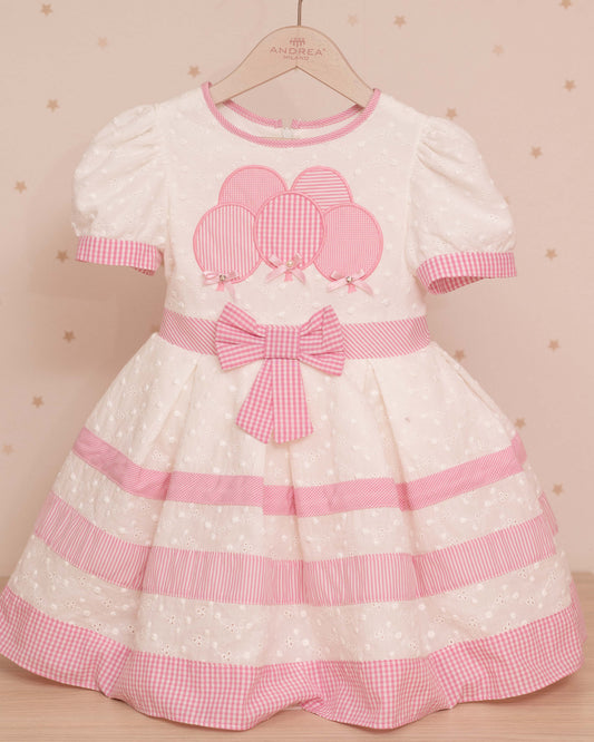 VESTIDO TALLE ALTO OAJLILLO CON LAZO