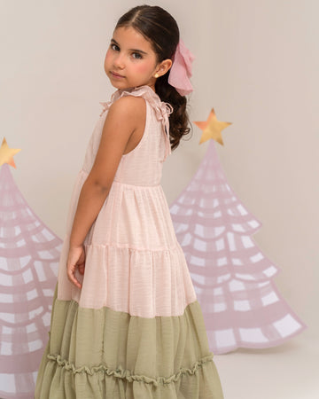 VESTIDO AZUL PINO Y ENCANTO
