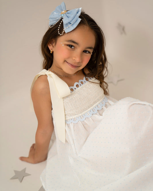 VESTIDO MARIA C NIEVE