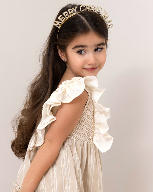 VESTIDO ROSITA ALMA DORADA