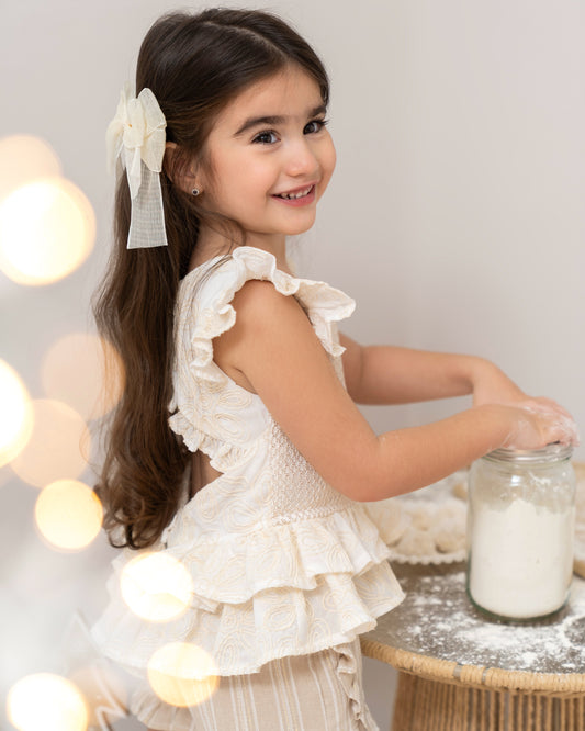 CONJUNTO MARIA LAZO ALMA DORADA