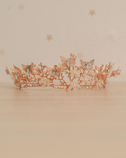 CORONA MARIPOSAS 3D