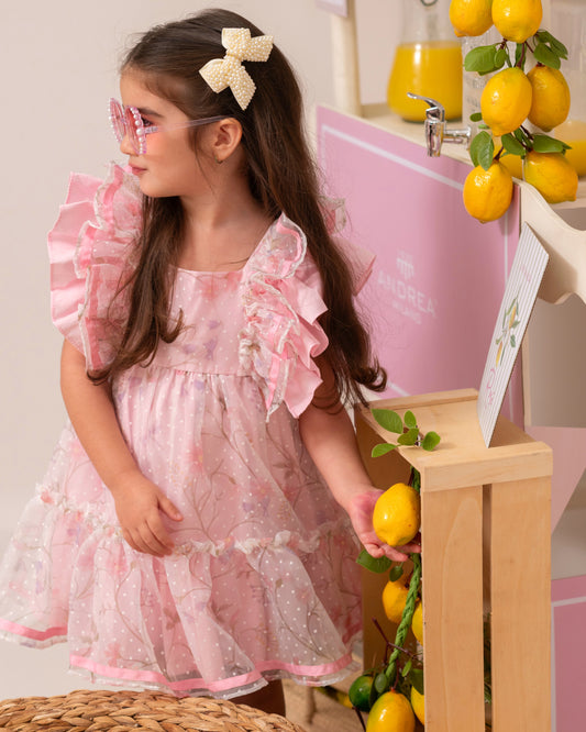 VESTIDO ROSITA LIMONADA ROSE
