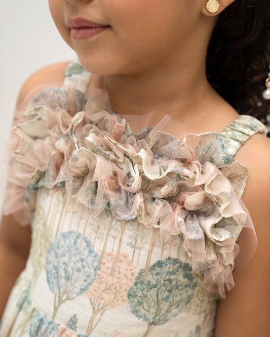 VESTIDO ALMENDRA ESTAMPADO