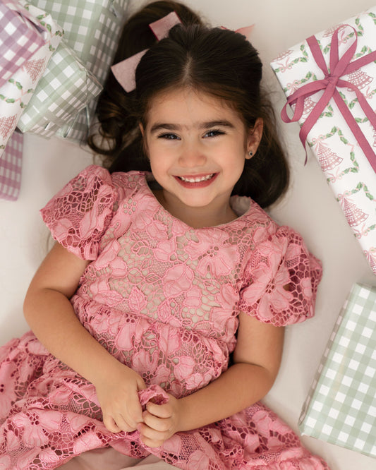 VESTIDO ALVA ESMERALDA ROSA