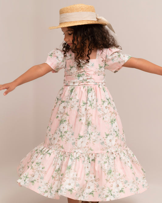 VESTIDO GALA FLORELLE