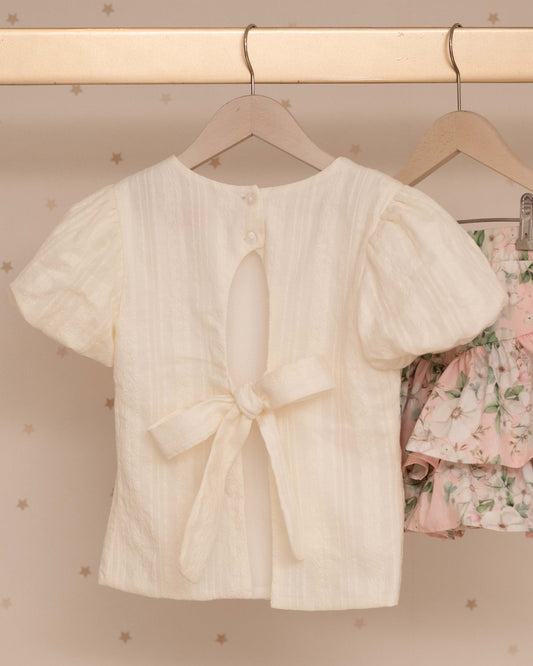 BLUSA BOW FLORELLE