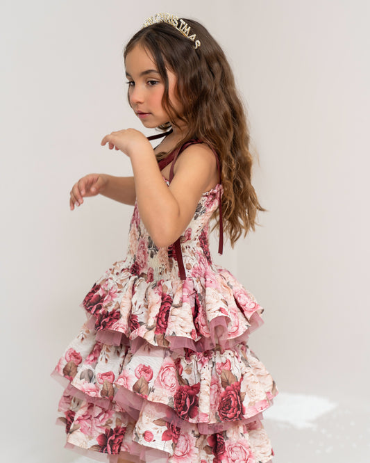 VESTIDO HADA NOVENA FLORAL