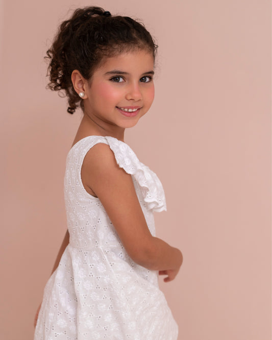 VESTIDO OJALILLO MOÑA NUBE