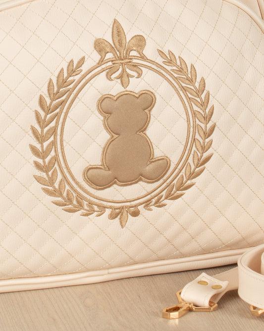 PAÑALERA HORIZONTAL BORDADO OSO