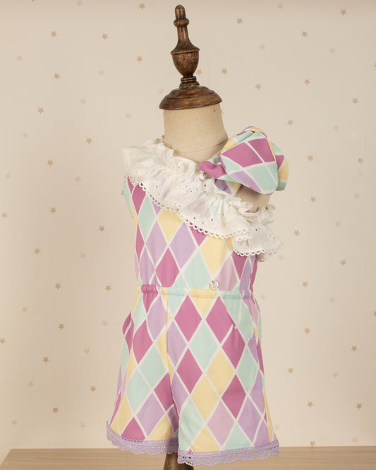 JUMPER ELENA ESTAMPADO ROMBOS RISA