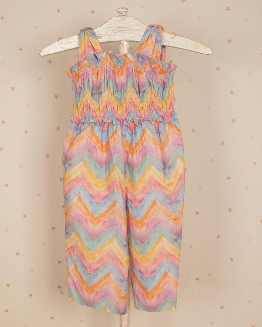 JUMPER VENUS FRANJAS DE COLORES PECHO ELASTICO
