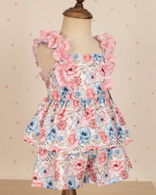 CONJUNTO FRESA FLORES AZUL