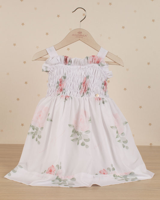 VESTIDO LYRA TALLE ALTO PECHO ELASTICO ROMA