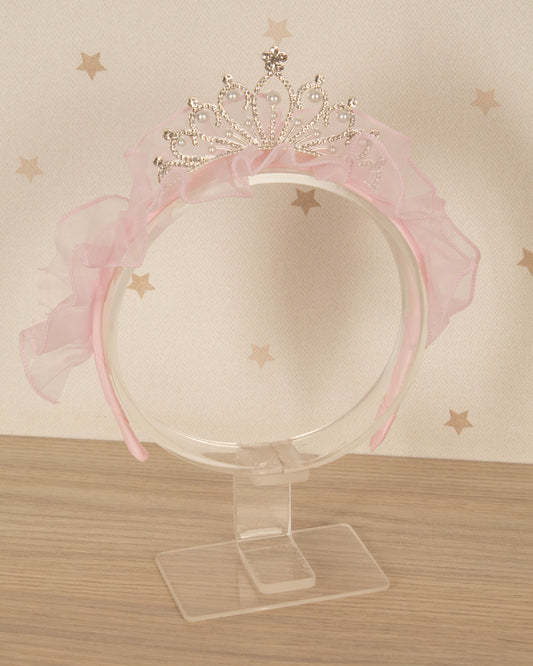 DIADEMA CORONA Y TULL