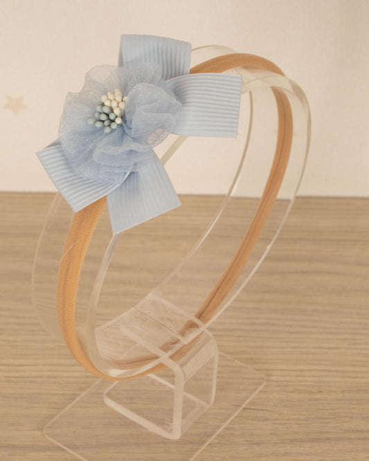 CINTILLO BEBE LAZO FLOR