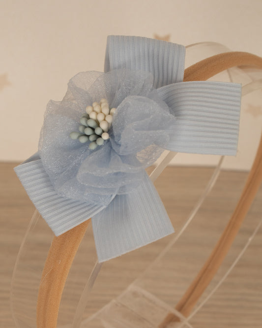 CINTILLO BEBE LAZO FLOR