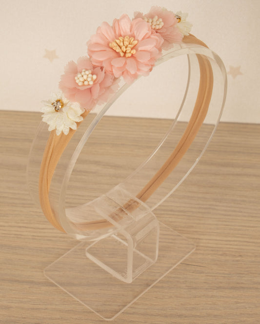 CINTILLO BEBE FLORES VARIAS