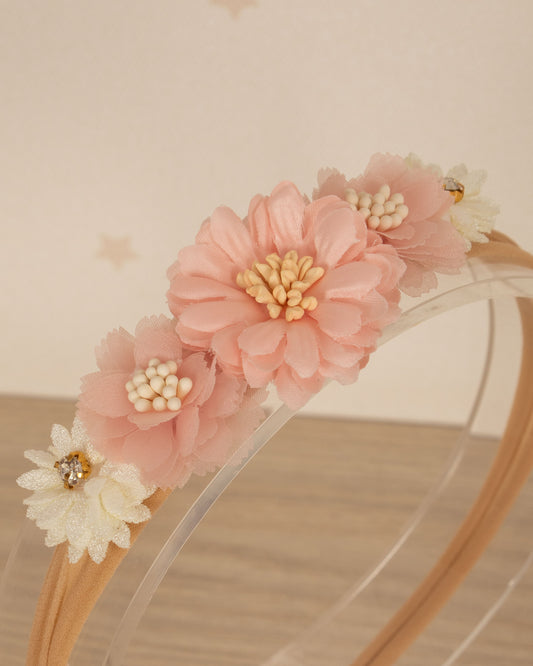 CINTILLO BEBE FLORES VARIAS